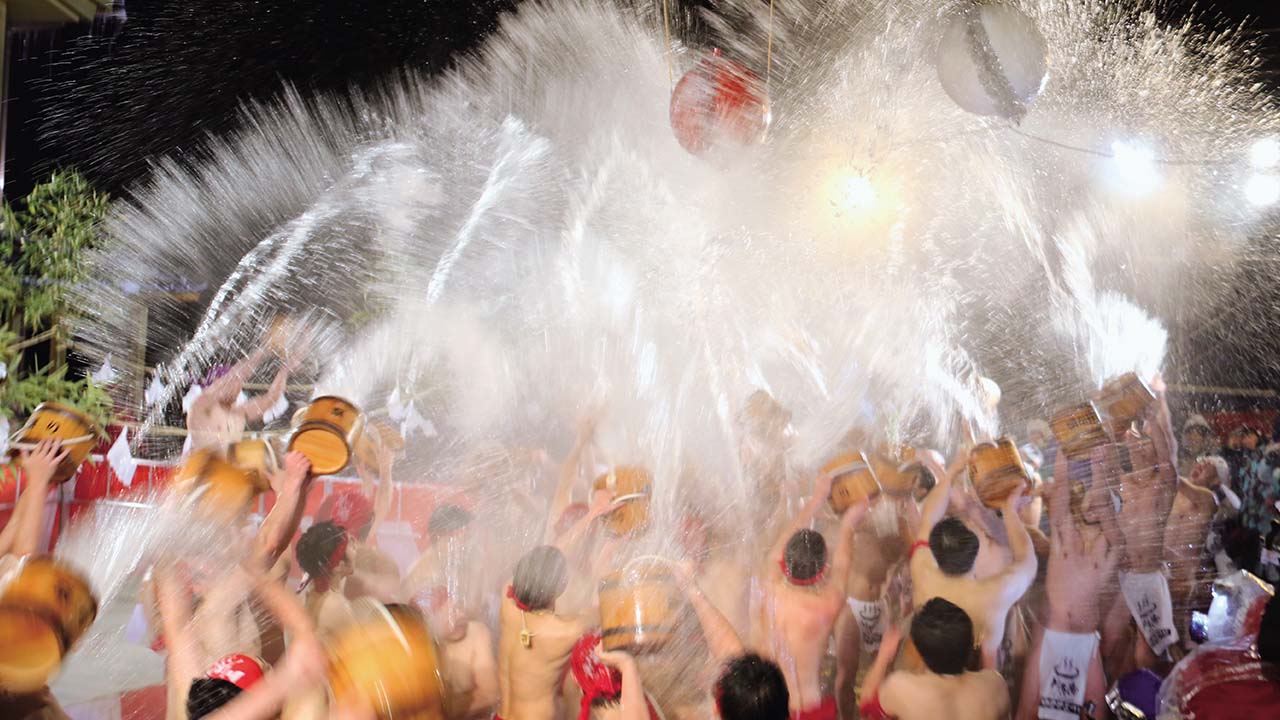 川原湯温泉 ~湯かけ祭り~